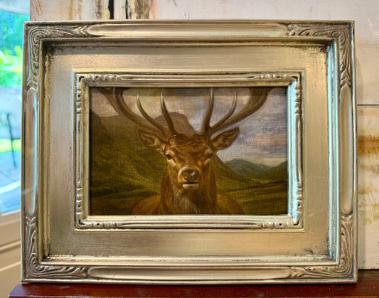 Scottish Stag Oil Painting