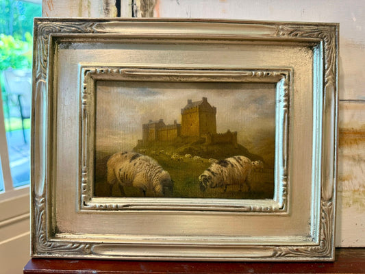 Sleepy Scottish Morn Original Oil Painting