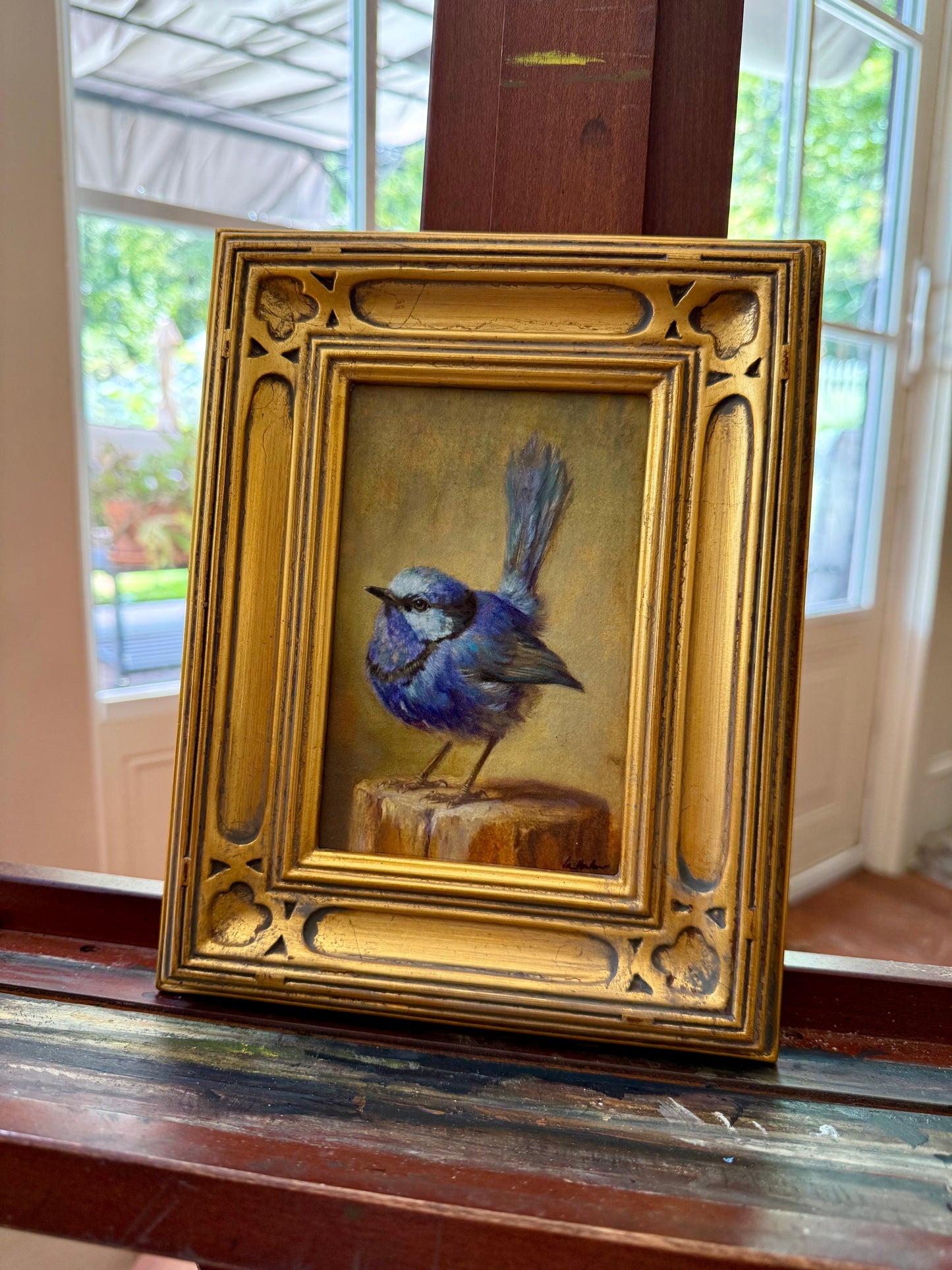 This Little Bird Original Oil Painting