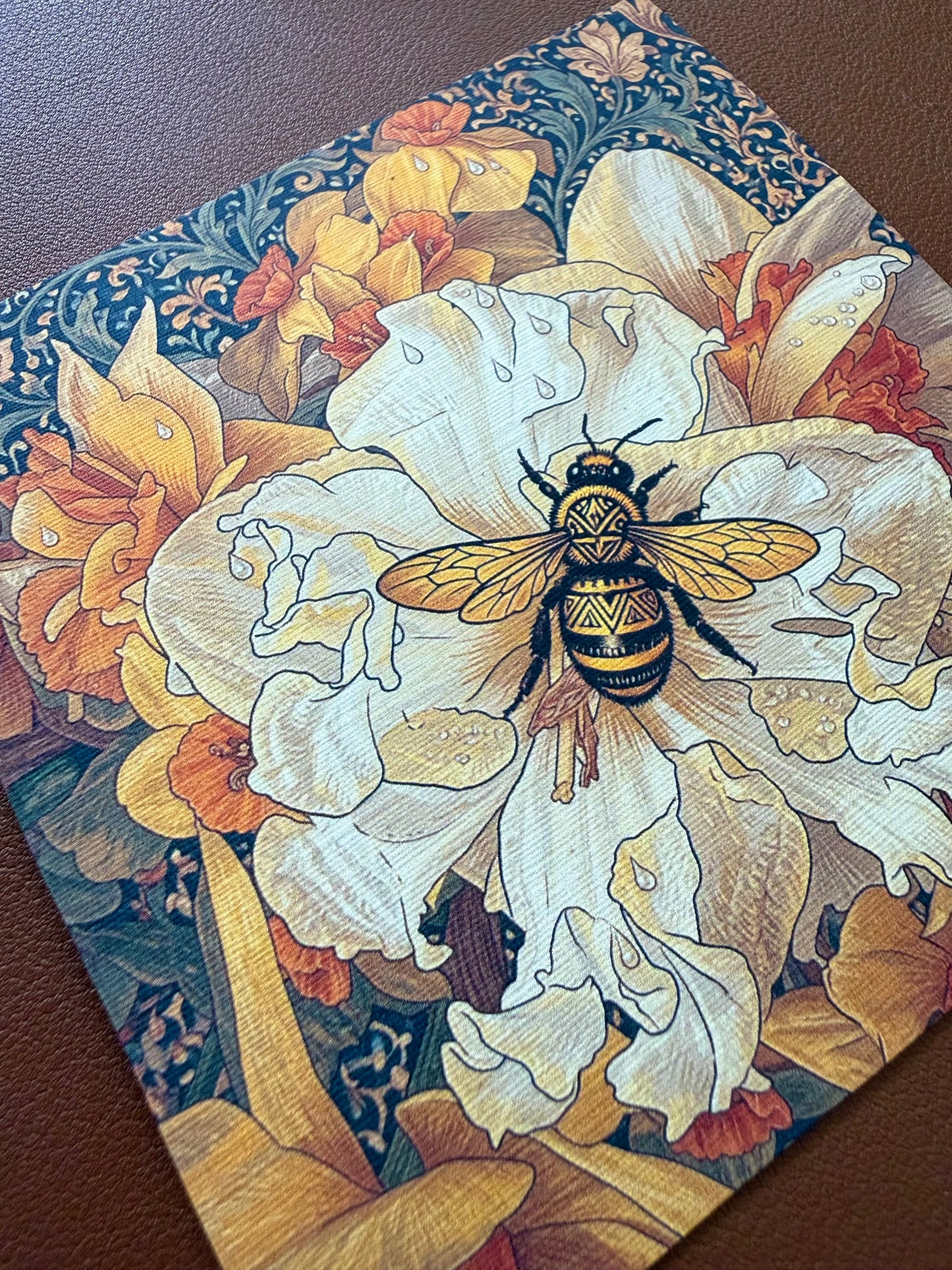 Daffodil Bee 2 Original Art